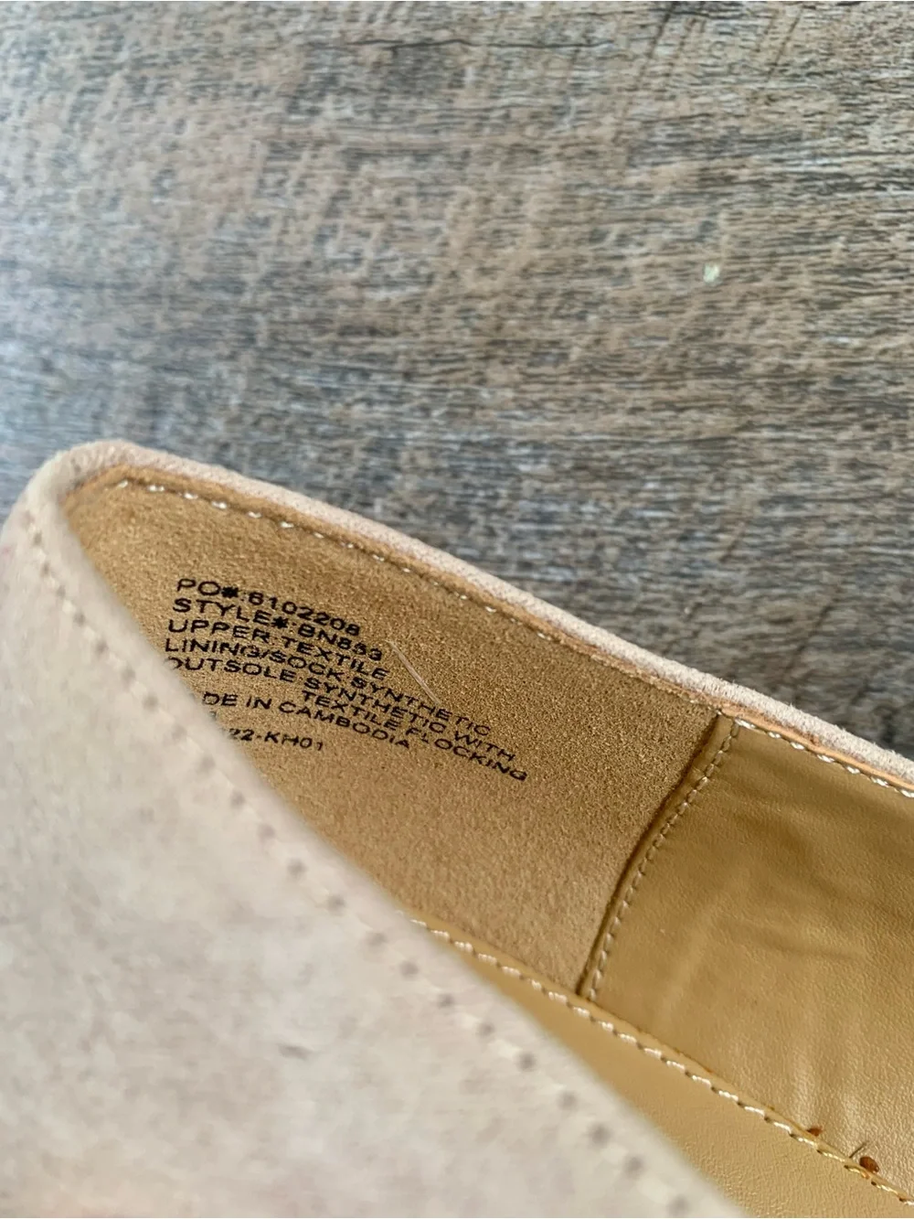J. Crew Suede Bow Loafers in Light Beige